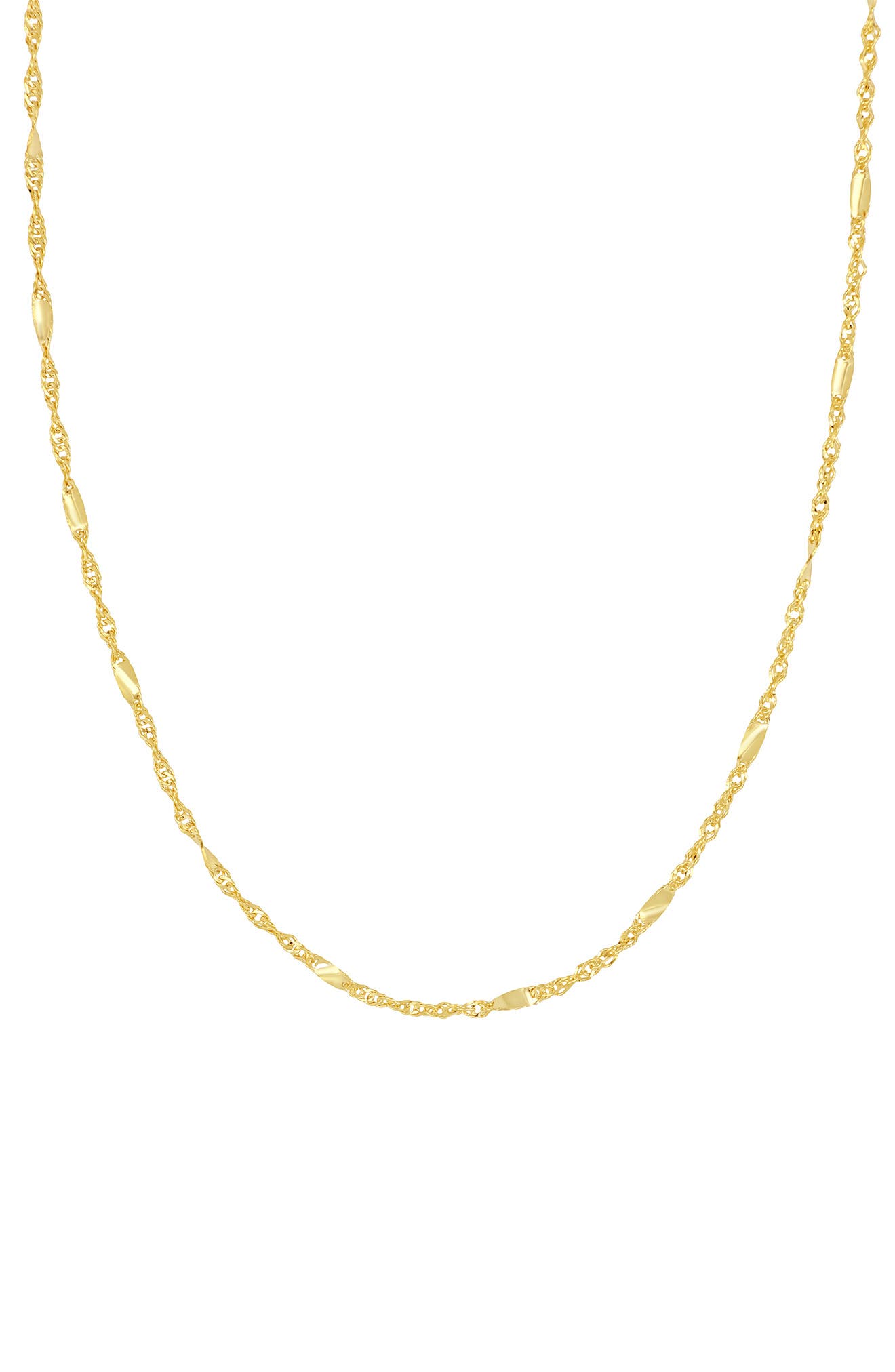 Bony Levy 14K Gold Twist Chain Necklace