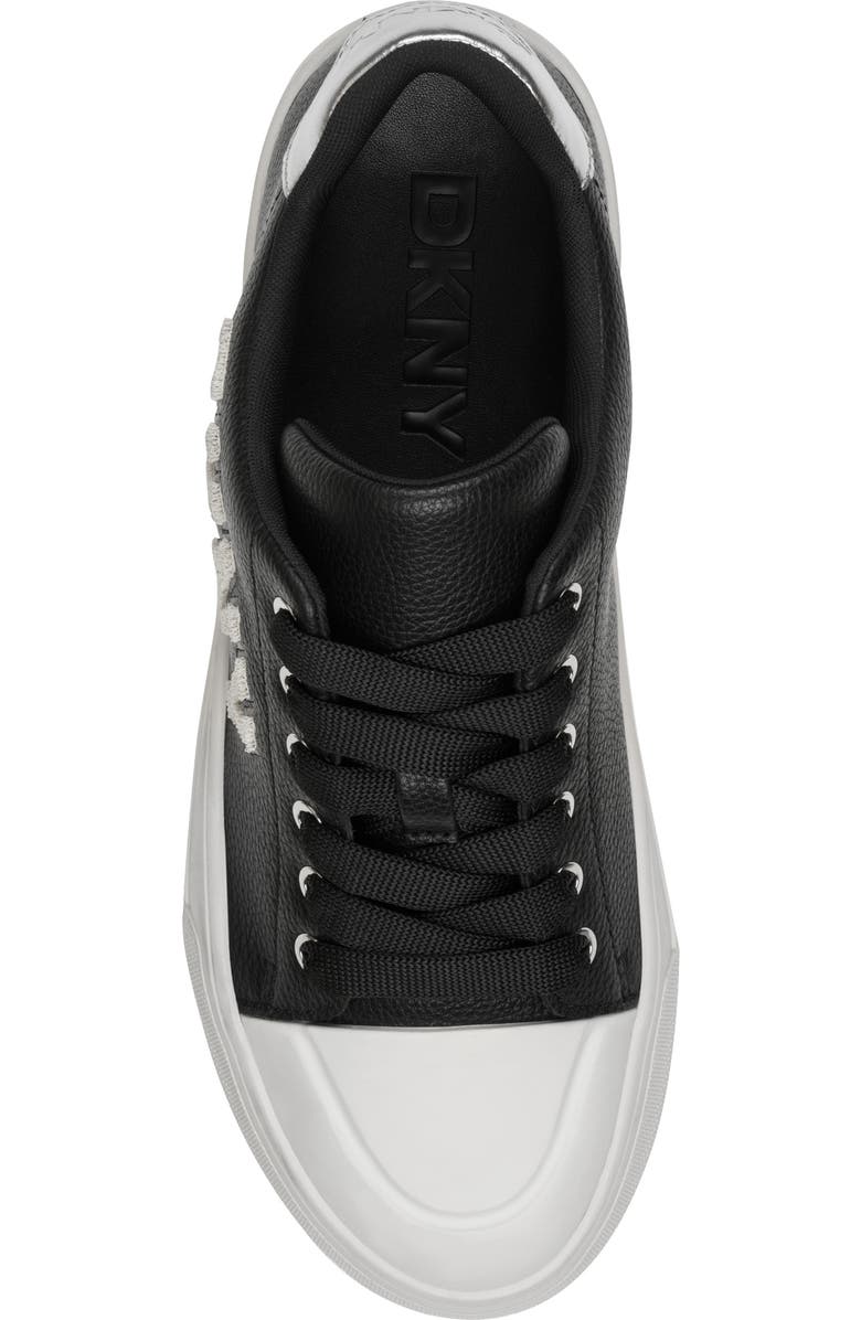 DKNY York Platform Sneaker, Alternate, color, Black