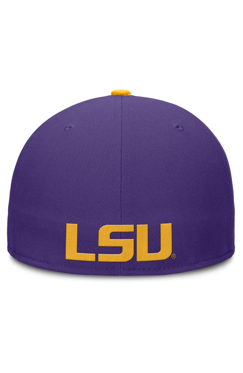 Nike Men's Nike Purple LSU Tigers True Primetime Performance Fitted Hat, Alternate, color, Purple