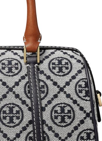 Tory Burch Petite T Monogram Jacquard Barrel Bag | Nordstrom