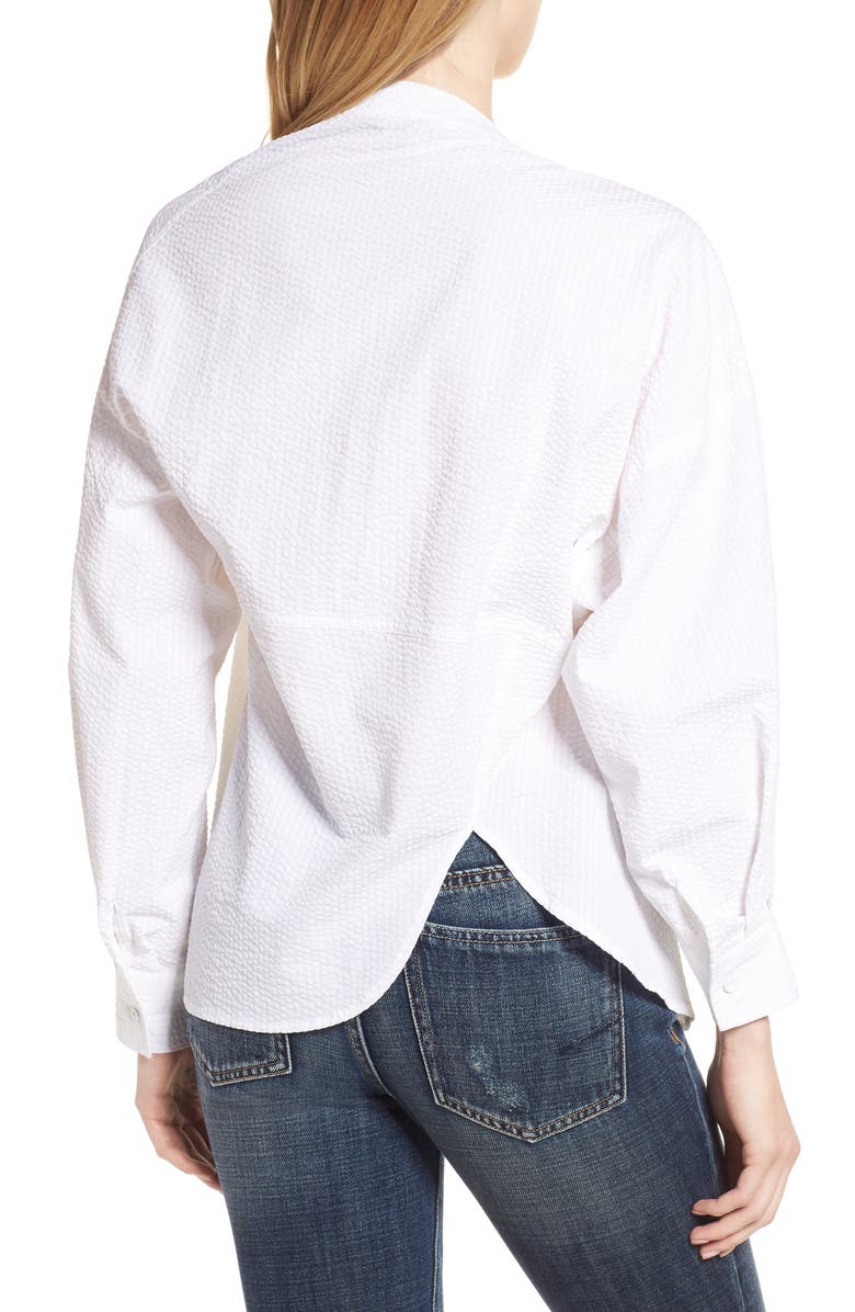 Habitual Daphne One Shoulder Cotton Top, Alternate, color, 