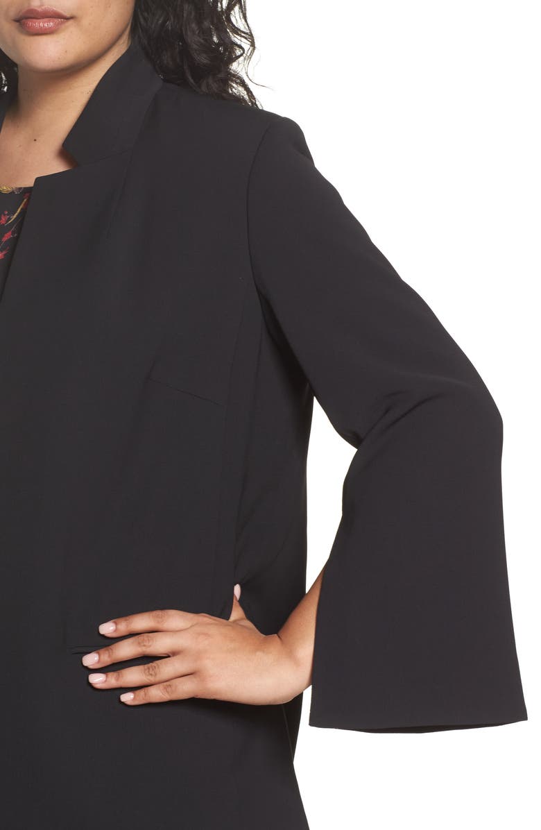 Vince Camuto Split Bell Sleeve Blazer, Alternate, color, 