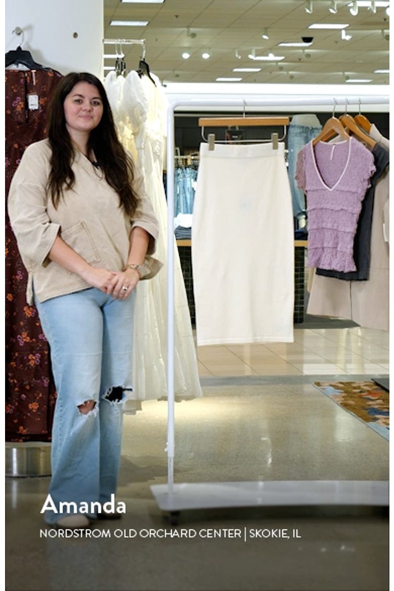 Midi Pencil Skirt video