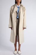 Bottega Veneta Woven Cotton Trench Coat