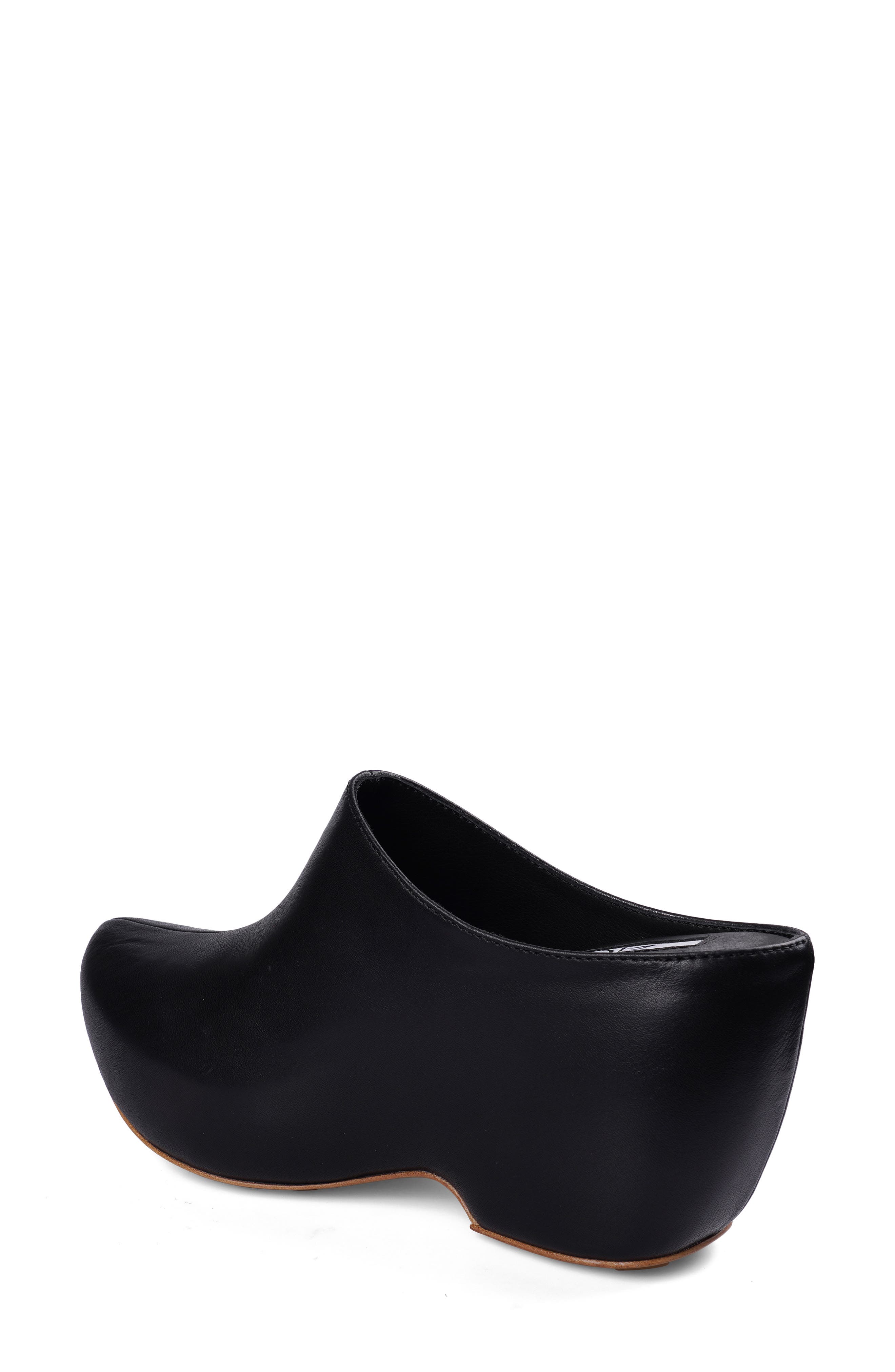 ZIGI Raffaela Platform Clog, Alternate, color, Black Leather
