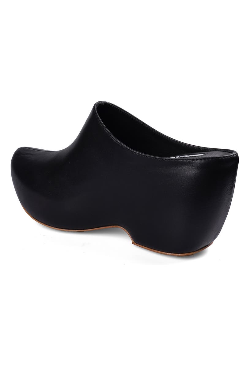 ZIGI Raffaela Platform Clog, Alternate, color, Black Leather