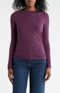 Renee C Boat Neck Knit Top