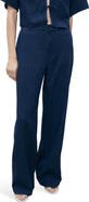 MANGO High Waist Flowy Jeans