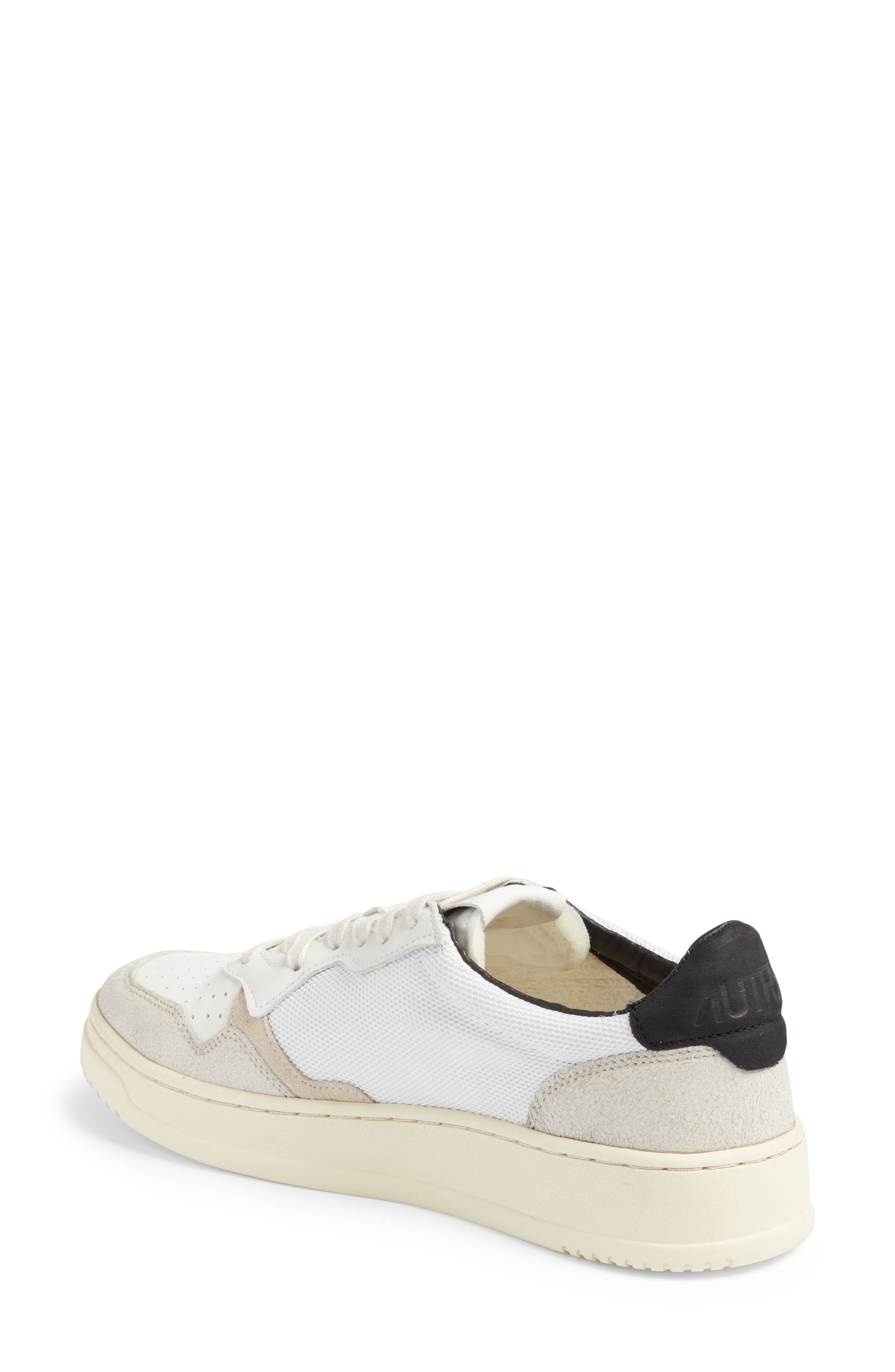Medalist Low Sneaker, Alternate, color, CRACK/ NABUK BLACK