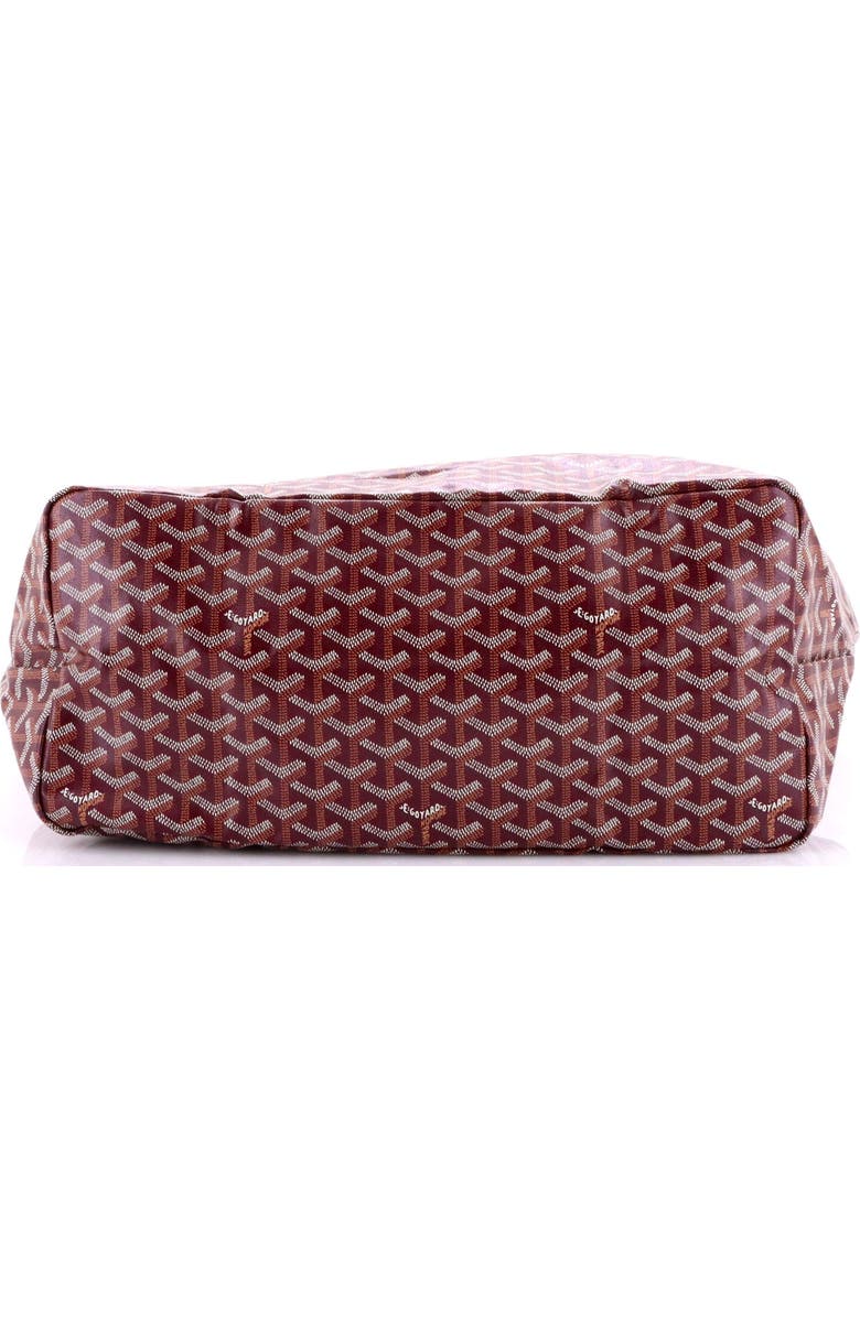 Pre-Owned Goyard Saint Louis Tote Coated Canvas GM, Alternate, color, Red