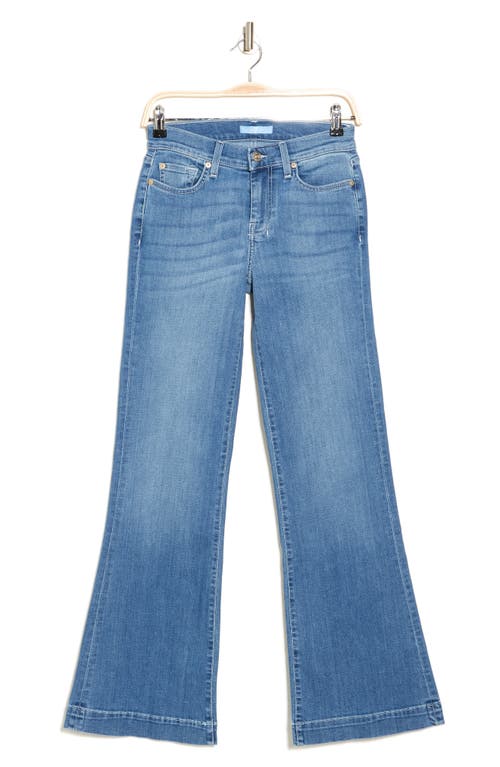 7 For All Mankind Tailorless Dojo Mid Rise Flare Jeans