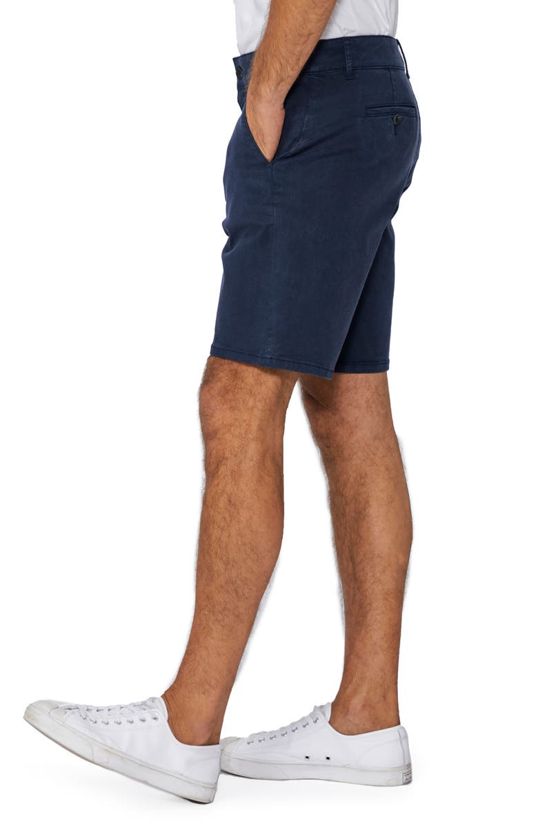 PAIGE Thompson Stretch Twill Shorts, Alternate, color,