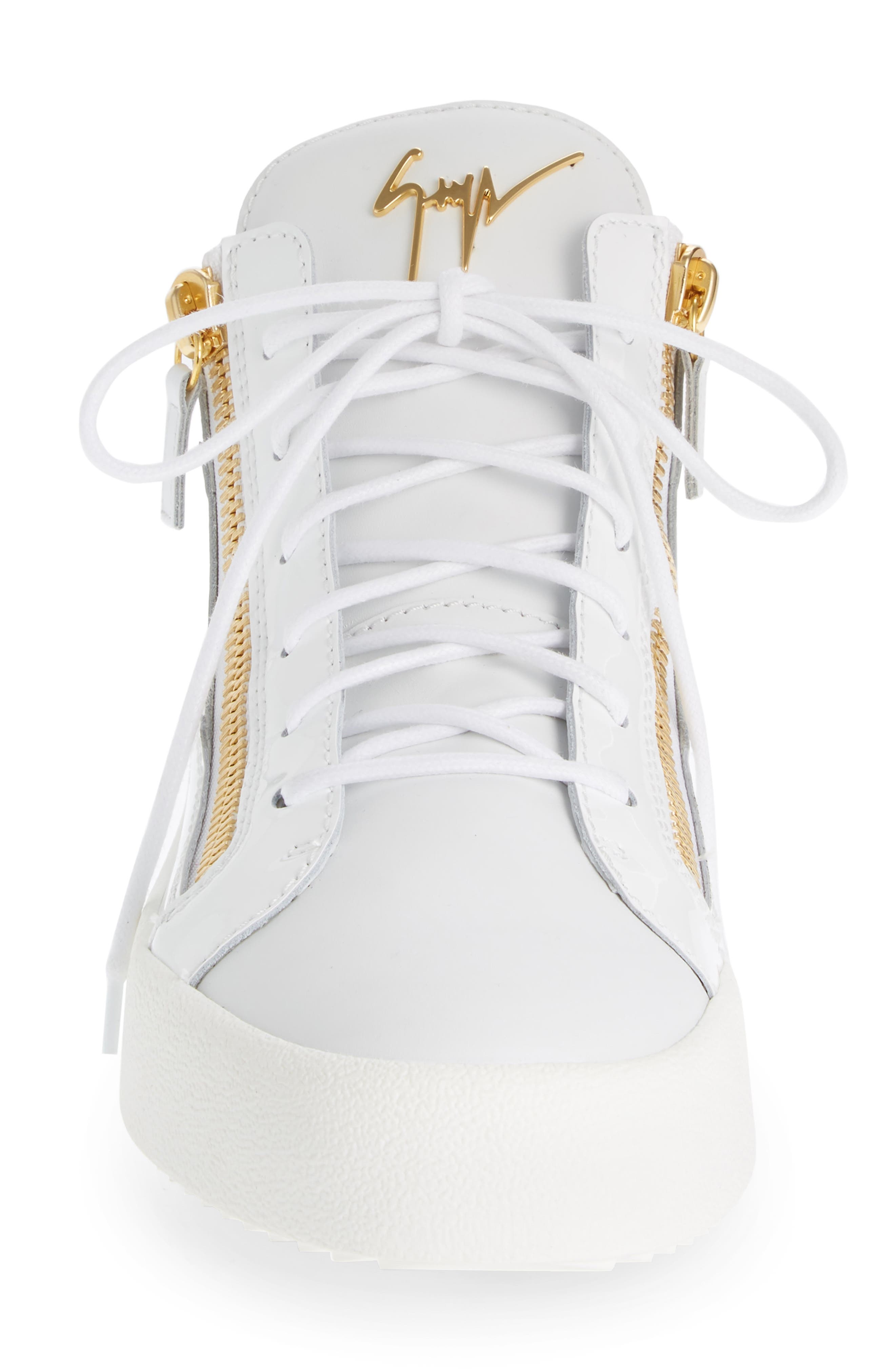 Giuseppe Zanotti Mid Top Sneaker, Alternate, color, 