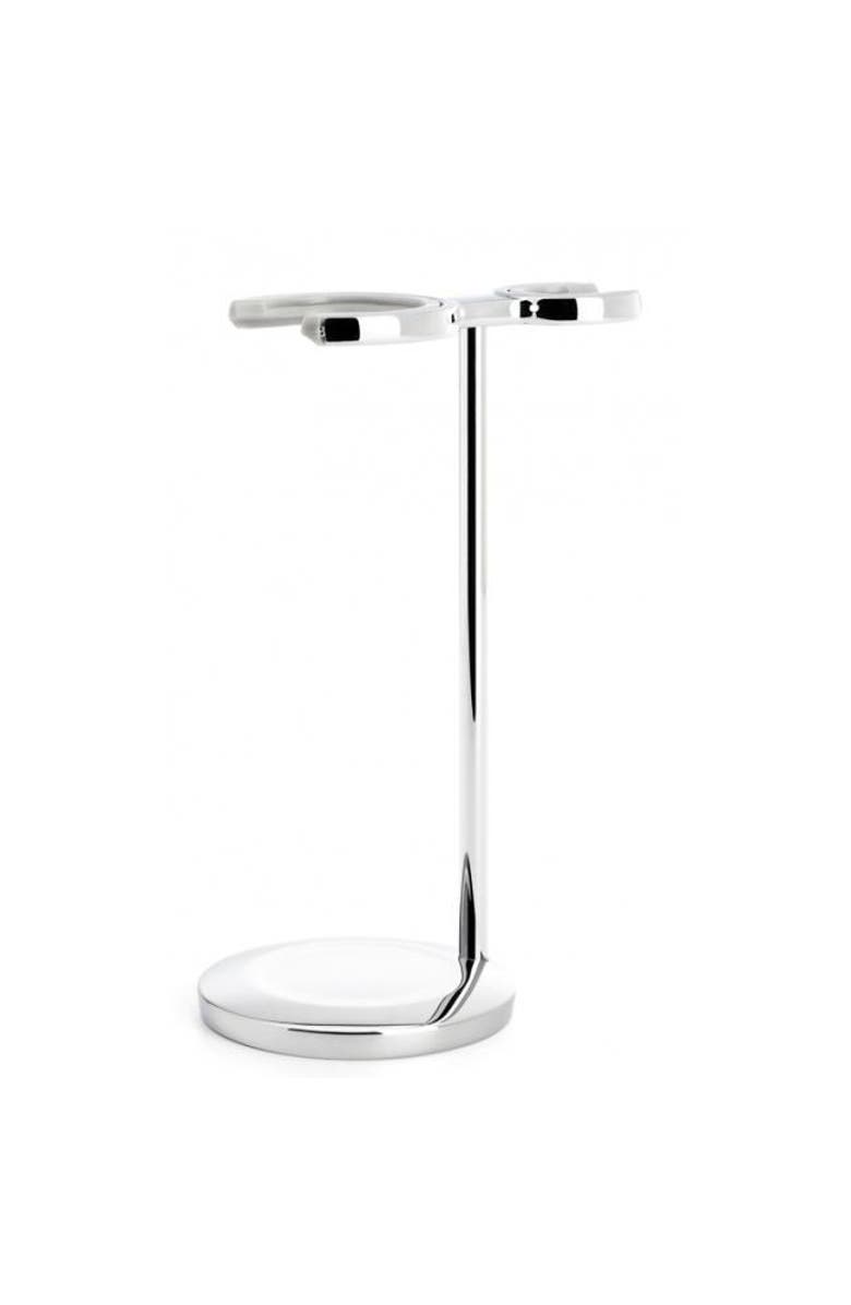 MÜHLE Vivo & Rytmo Chrome Brush & Razor Stand, Main, color, Chrome