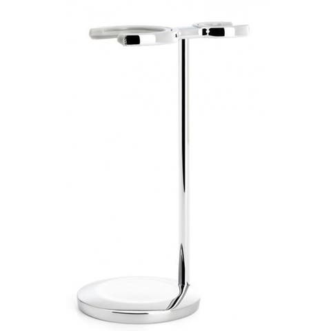 Vivo & Rytmo Chrome Brush & Razor Stand