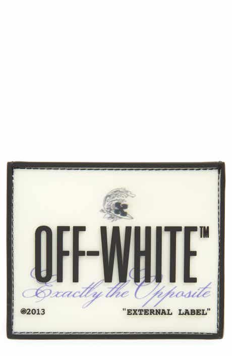 Off-White Logo Patch Card Case