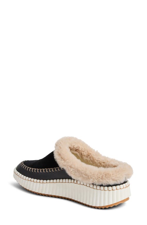 Jack Rogers Josie Faux Fur Sneaker In Black