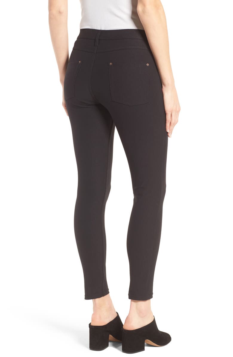 Hue Essential Denim Leggings, Alternate, color, 