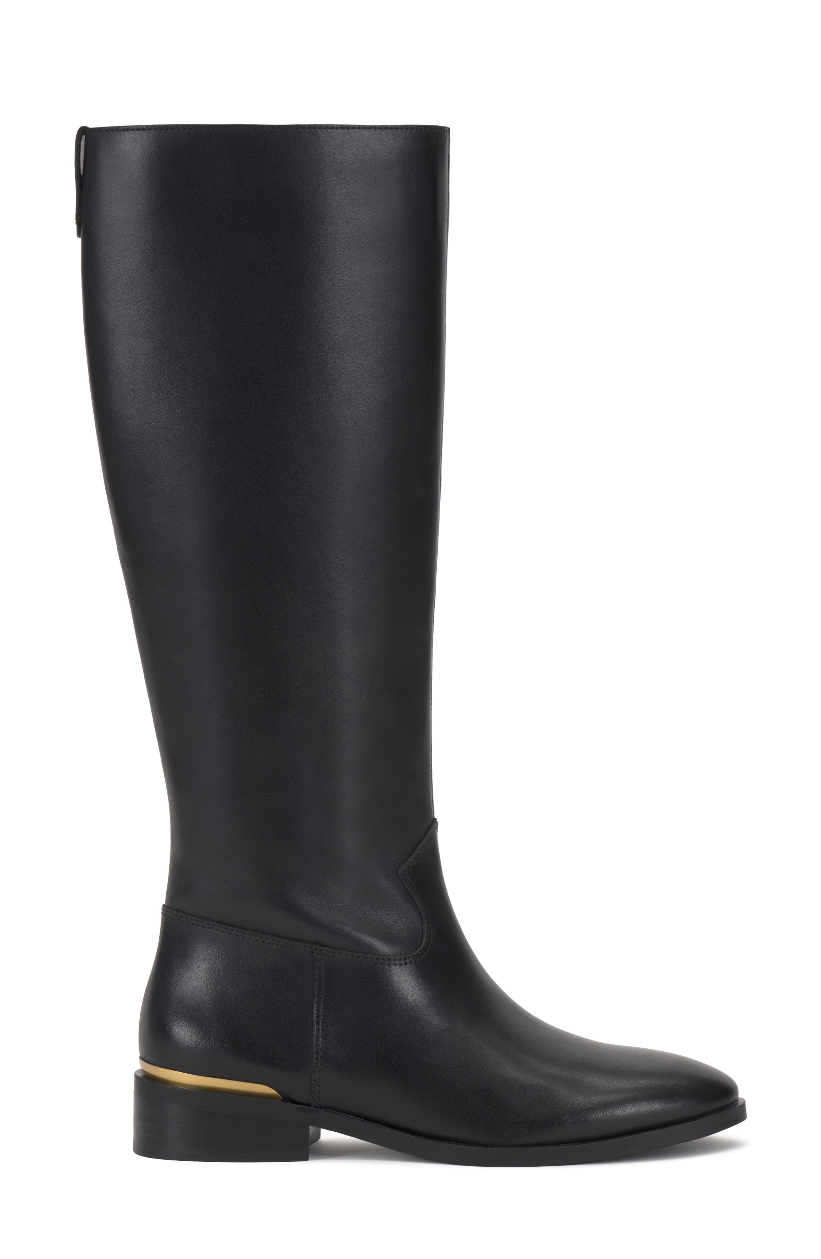 Vince Camuto Bercla Knee High Boots, Alternate, color, Black