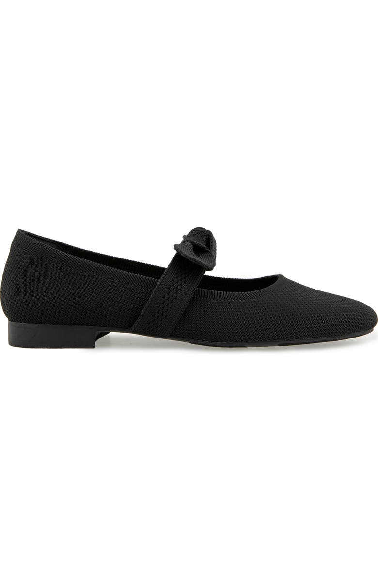 Kensie Ezir Mary Jane Flat, Alternate, color, Black