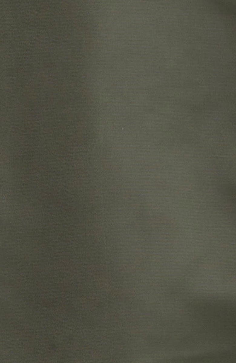 R13 Ribbed Flight Bomber Jacket, Alternate, color, Olive