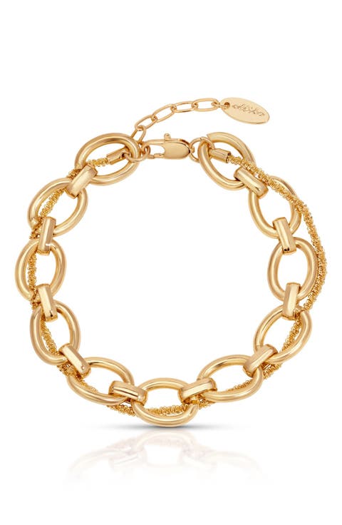 Layered Chain Bracelet