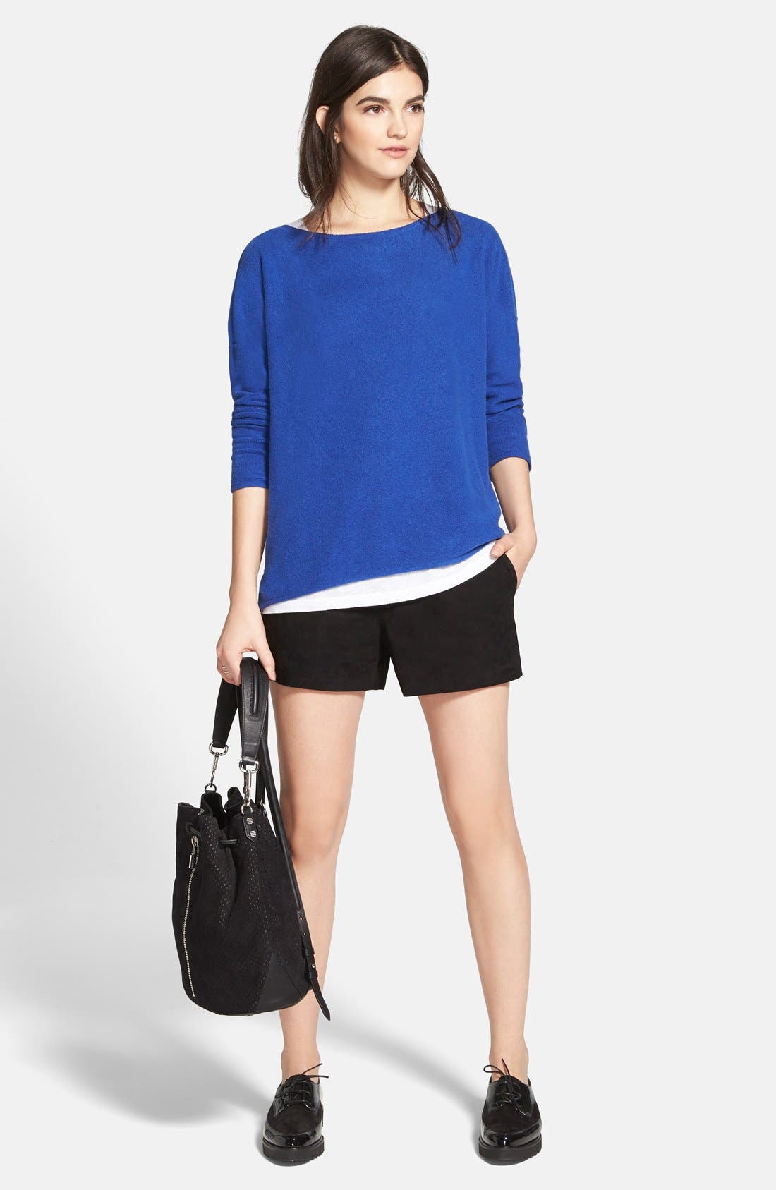 Paul Green 'Donovan' Pointy Toe Lace-Up Flat, Alternate, color, 