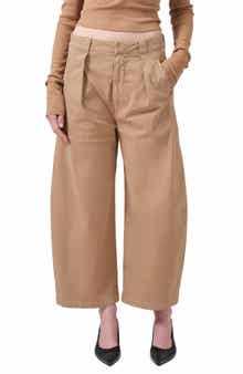 Citizens of Humanity Cara Pleated High Waist Crop Pants