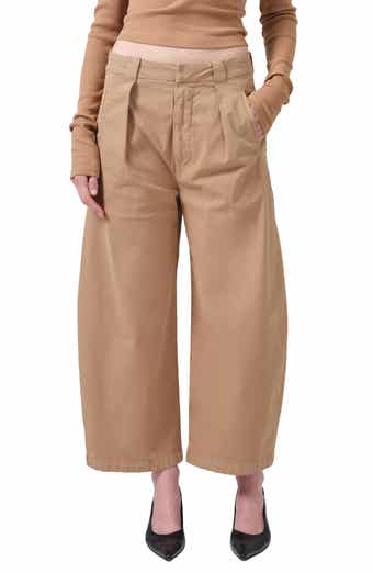 Citizens of Humanity Cara Pleated High Waist Crop Pants