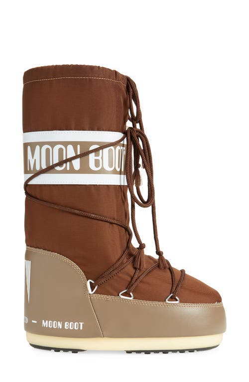 Shop Moon Boot ® Icon Water Repellent  In Shitake