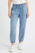 beachlunchlounge Andi Chambray Drawstring Joggers