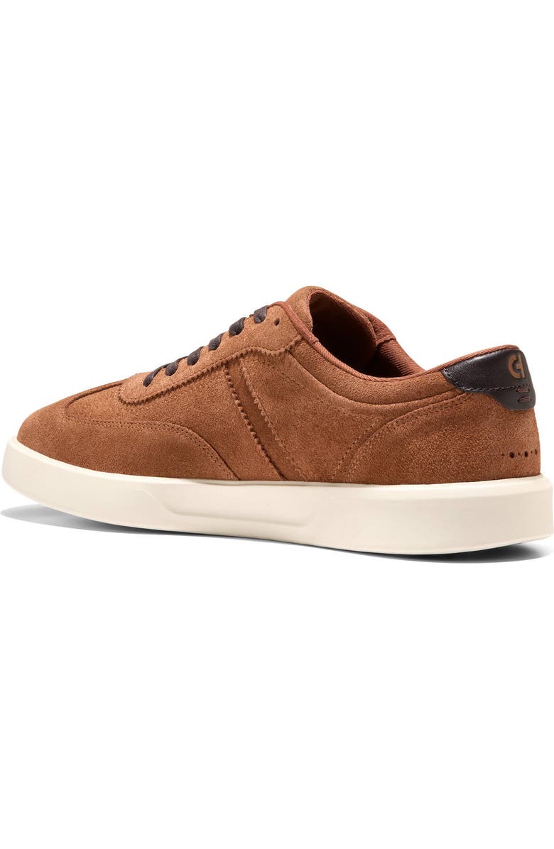 Cole Haan Grand Crosscourt Hingham Sneaker, Alternate, color, Britsh Tan Suede/ Ivory