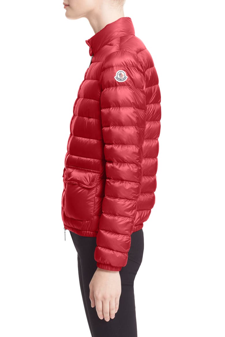 Lans Quilted Lightweight Down Jacket, Alternate, color, RED