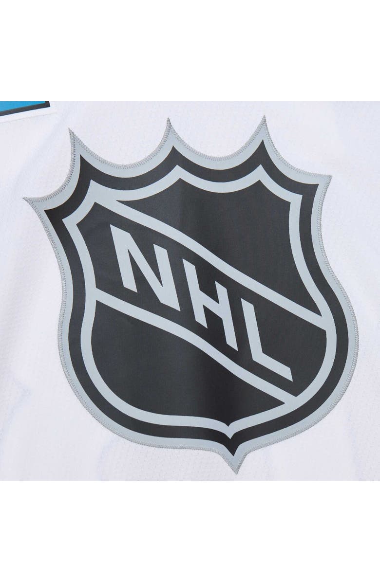 Mitchell & Ness Men's Mitchell & Ness Peter Forsberg White 1999 NHL All-Star Game Blue Line Player Jersey, Alternate, color,