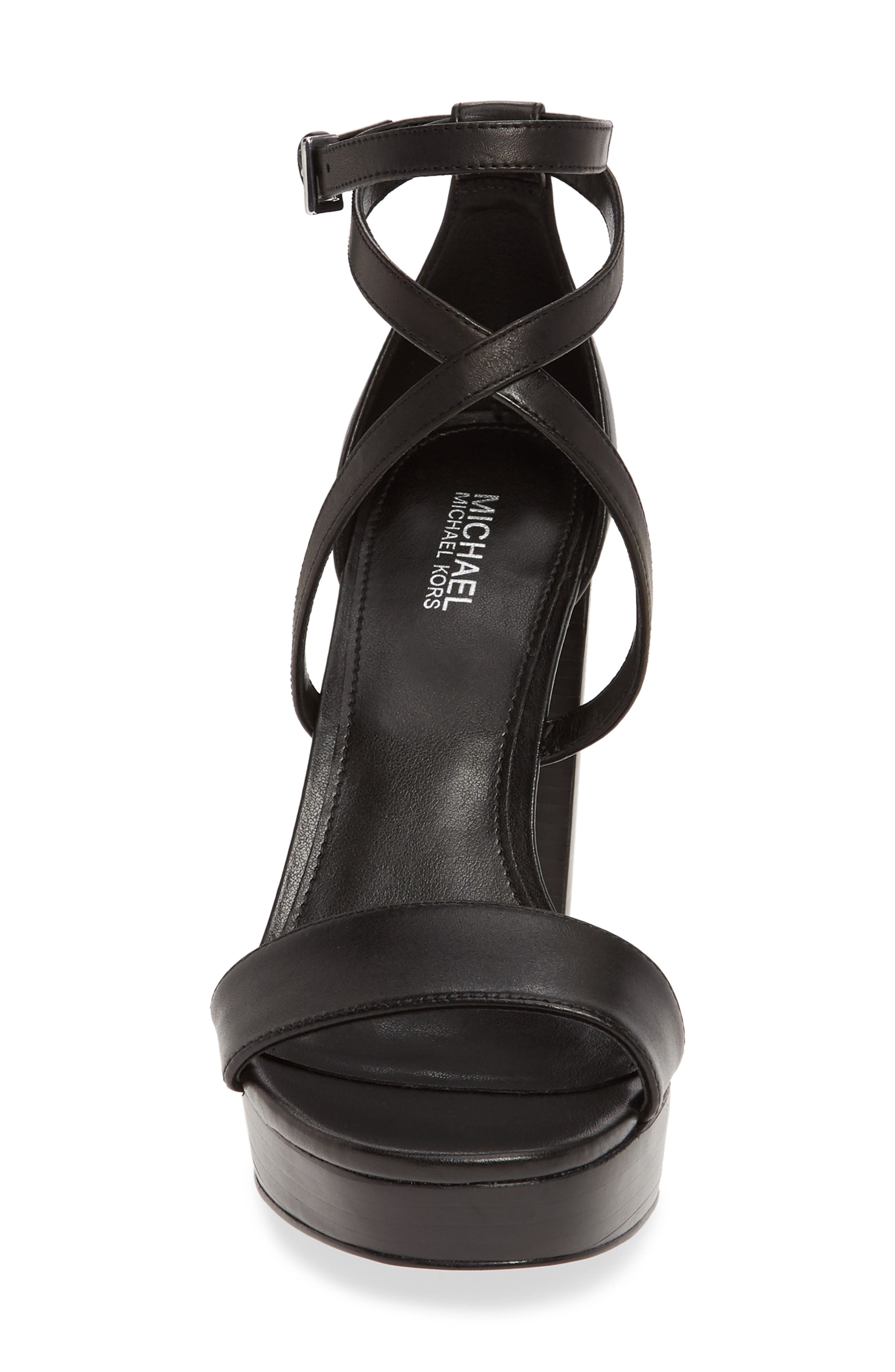 MICHAEL Michael Kors Charlize Strappy Platform Sandal, Alternate, color, 