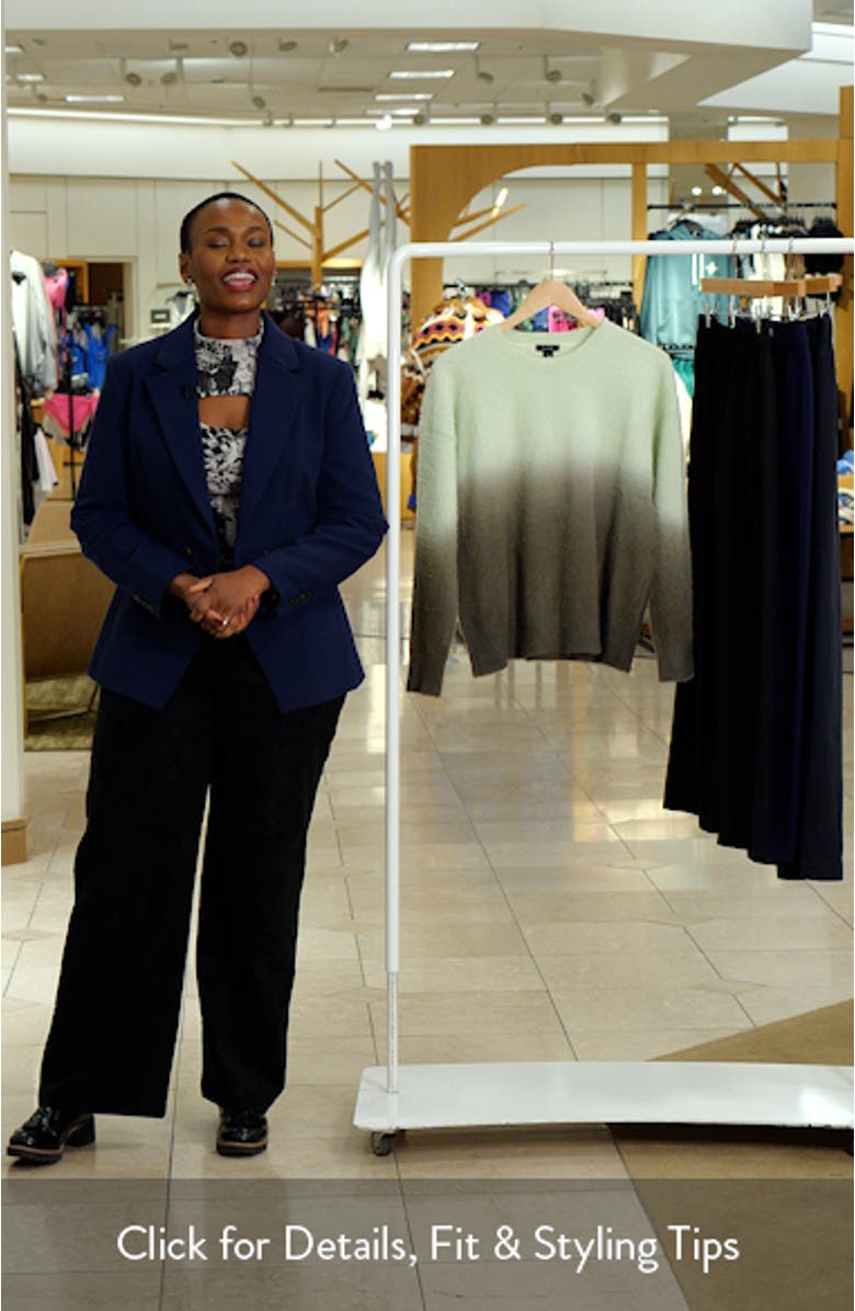 Ombré Crewneck Sweater, sales video thumbnail