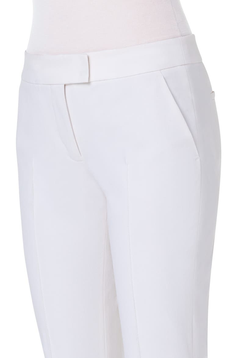 Frankie Stretch Cotton Pants, Alternate, color, CREAM