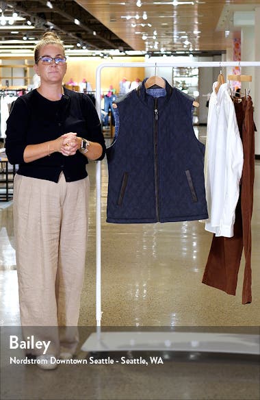 Johnston Murphy Upton Quilted Reversible Vest Nordstrom