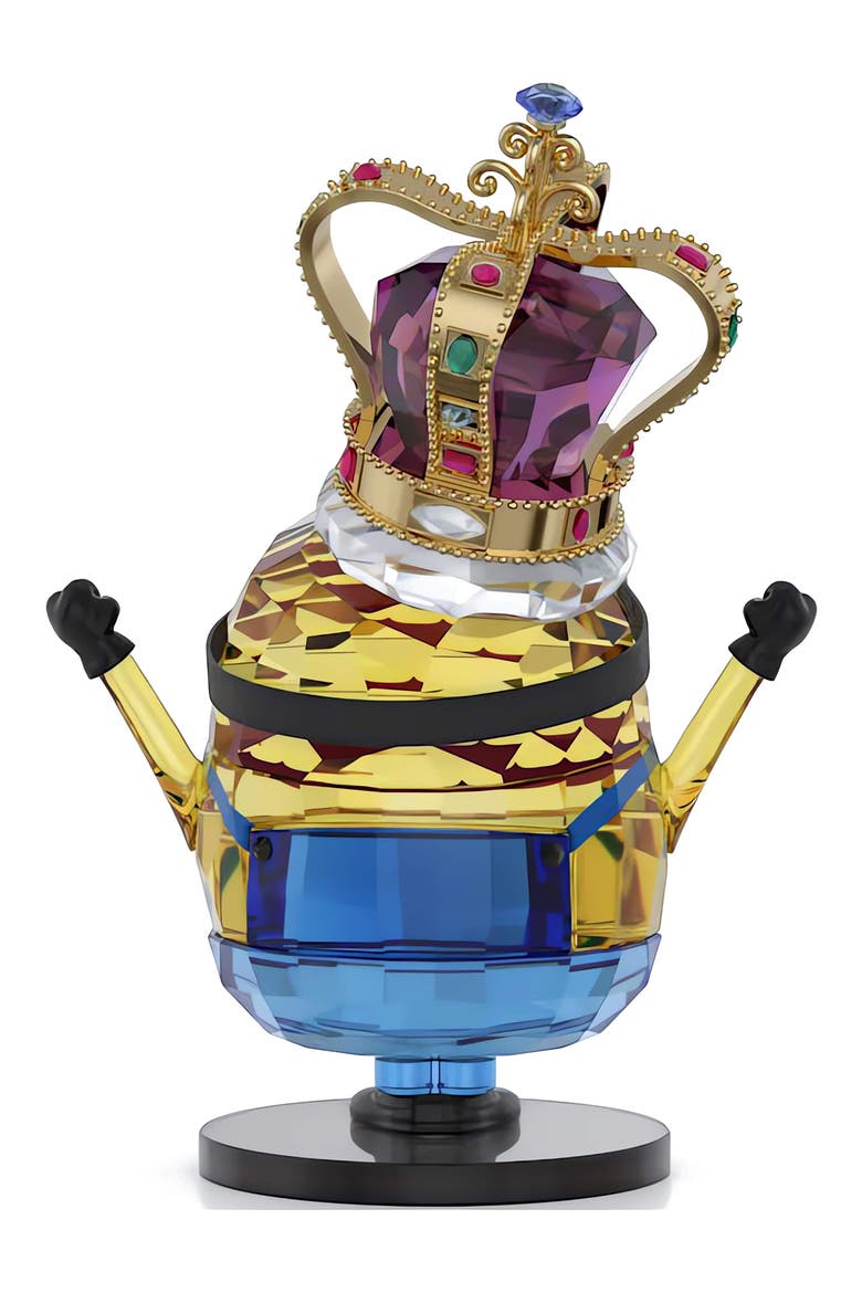 Minions King Bob Crystal Ornament, Alternate, color, MULTI