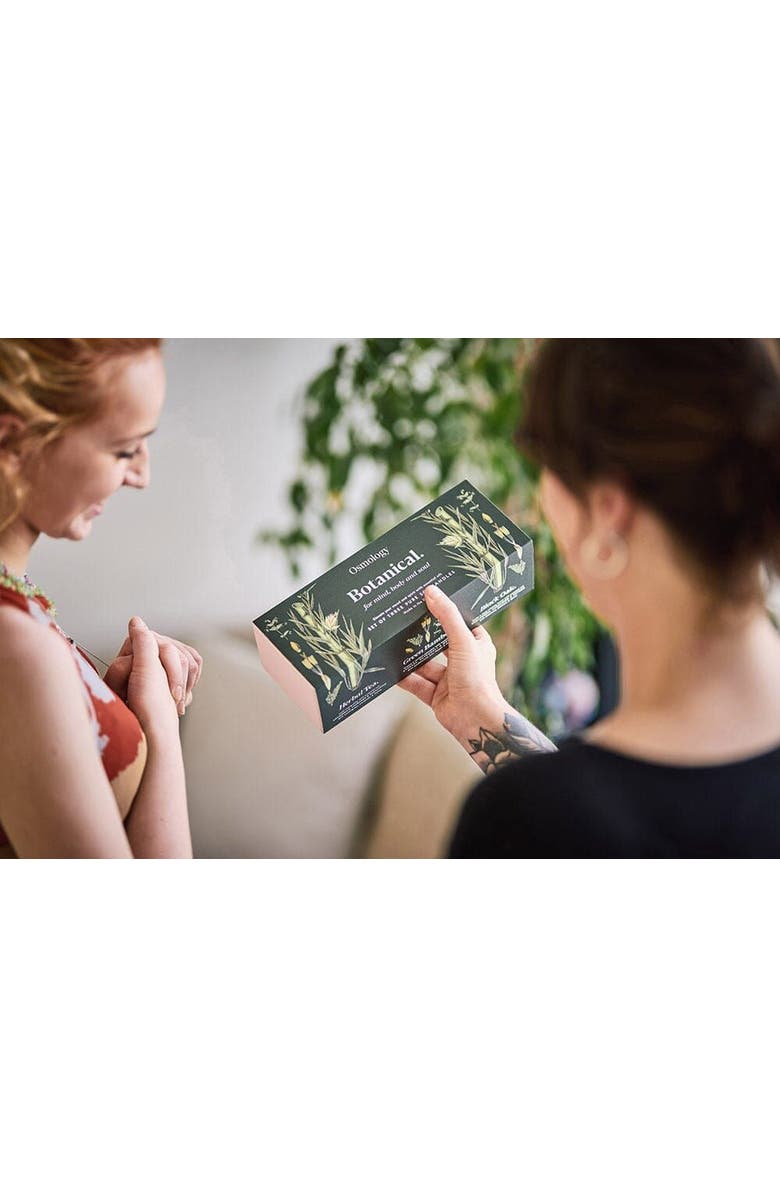 Osmology Botanical Green Mini Candle Gift Set, Alternate, color, Black