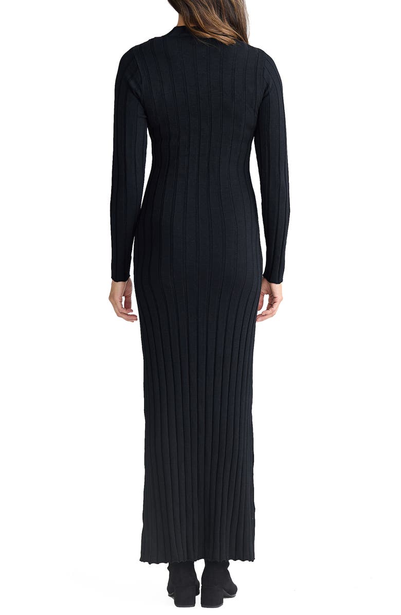 Brave+True Chloe Long Sleeve Rib Maxi Dress, Alternate, color, 
