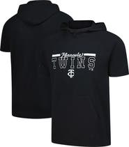 LEVELWEAR Men's Levelwear Black Minnesota Twins Phase Vanguard Hoodie T-Shirt
