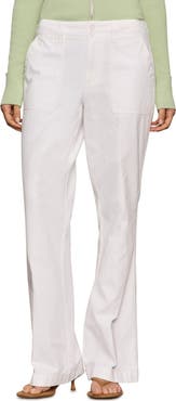 Sanctuary Reissue Peace Bootleg Cotton Pants