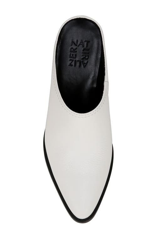 Naturalizer Fairmont Pointed Toe Mule In White