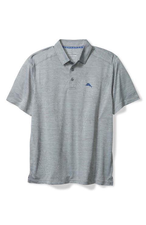 Palm Coast Isles IslandZone® Jacquard Performance Polo
