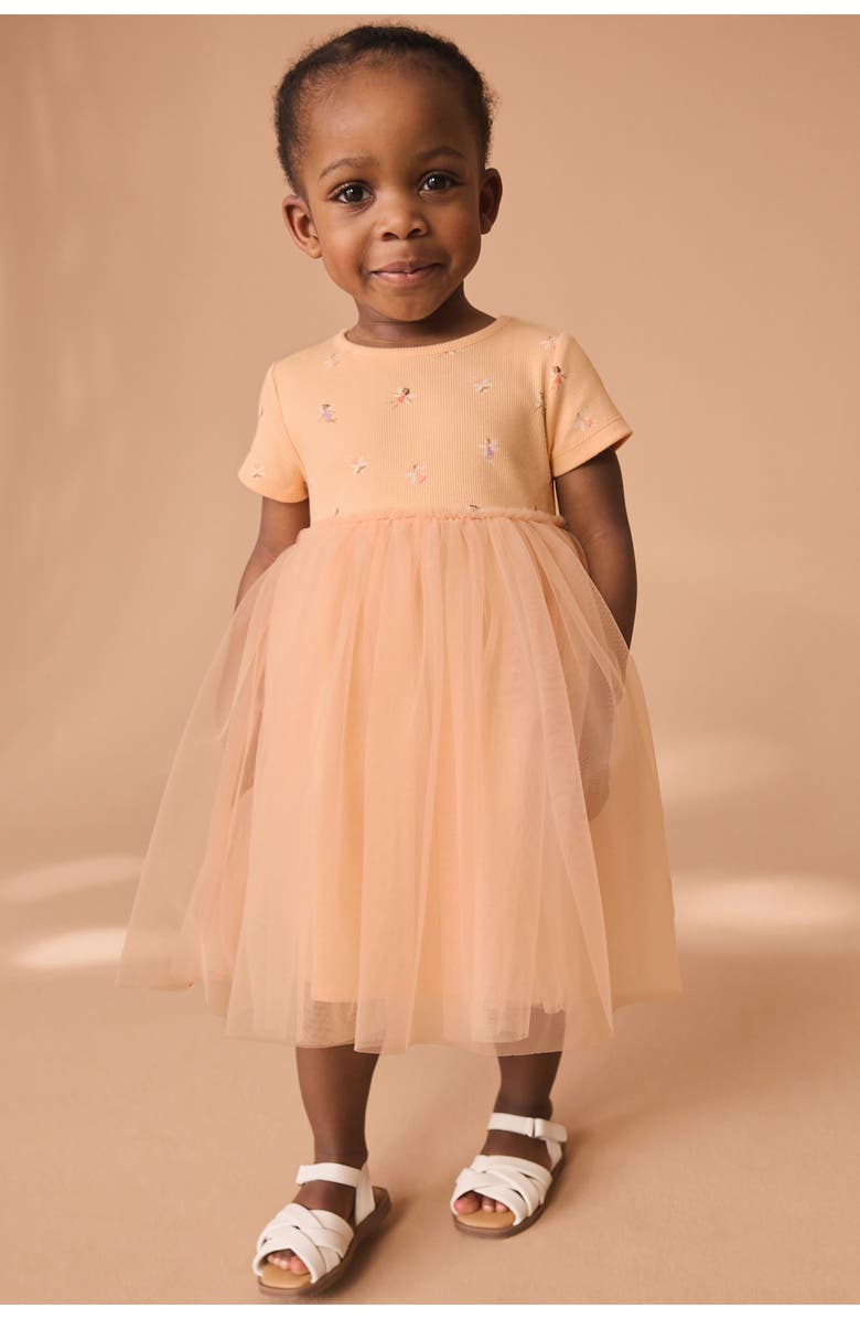 NEXT Kids' Tutu Fairy Dress, Alternate, color, Peach Fairy