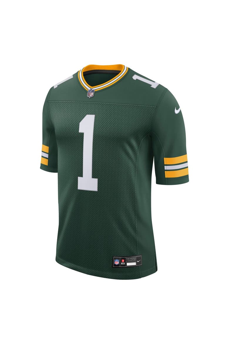 Men's Nike Micah Parsons Green Green Bay Packers Vapor Untouchable Stitched Limited Jersey, Alternate, color, Green