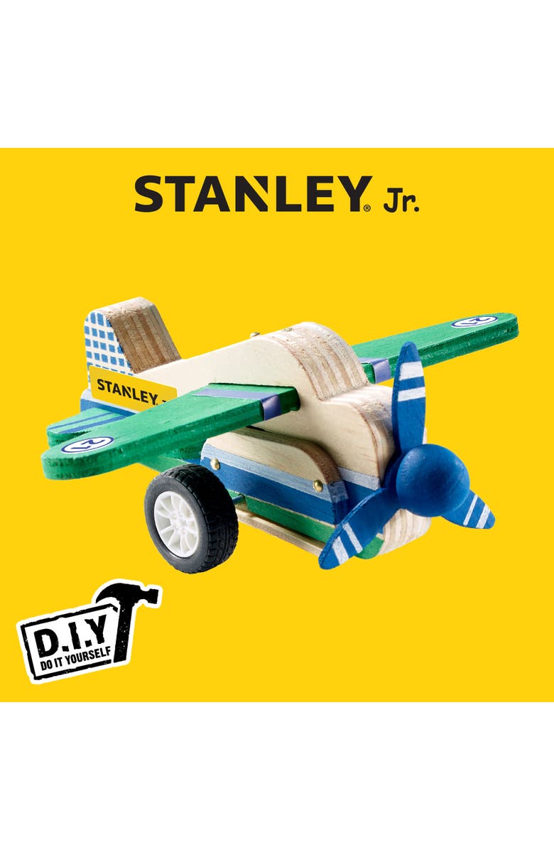 Stanley Jr Pull-Back Airplane Kit, Alternate, color, Multi Color