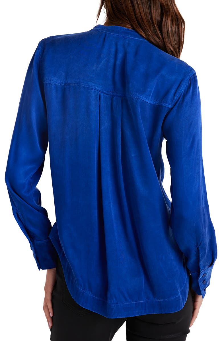 Bella Dahl Satin Button-Up Shirt, Alternate, color, 