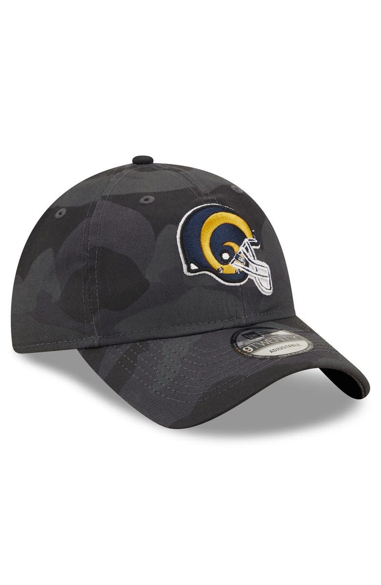 New Era Men's New Era Camo Los Angeles Rams Core Classic 2.0 9TWENTY Adjustable Hat, Alternate, color, 